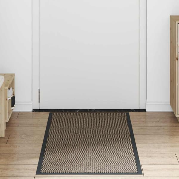 vidaXL dørmåtte brun 60x180 cm