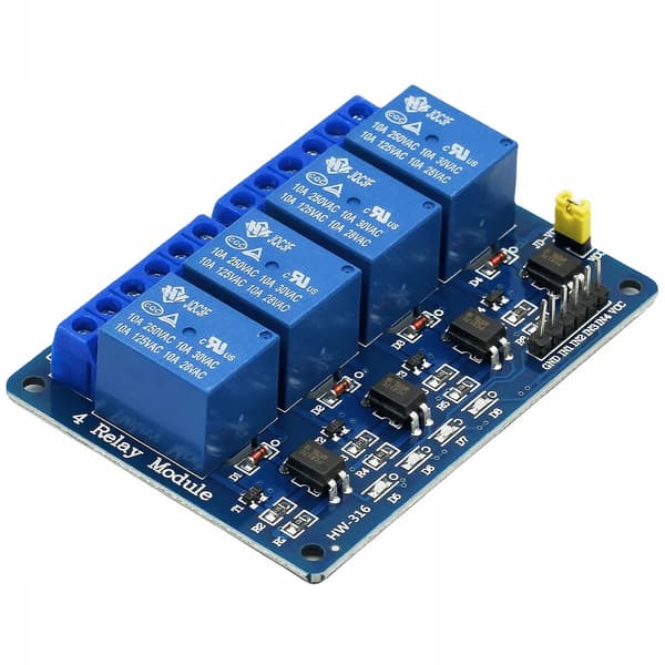 Rosfix 4-kanals 12v Arduino relämodul