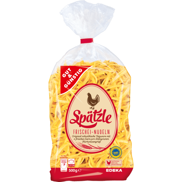 G&G Multi-Egg Spatzle Pasta 500 g