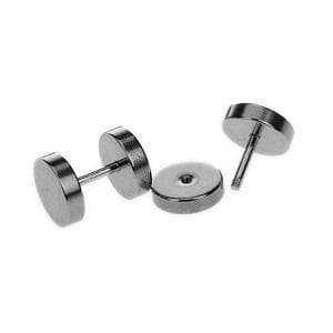 Fejkplugg - fejktunnel - silver - FPS-02 10 mm