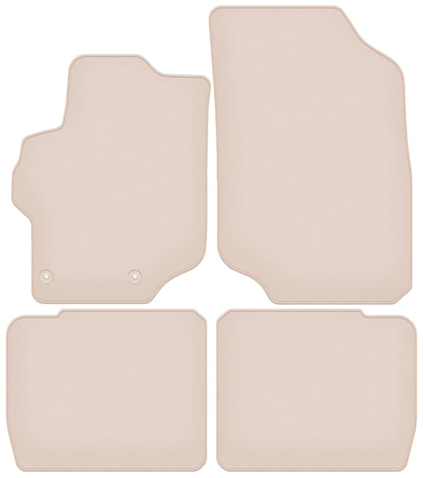 måtter PREMIUM beige til Citroen C-Elysee sedan 2012-