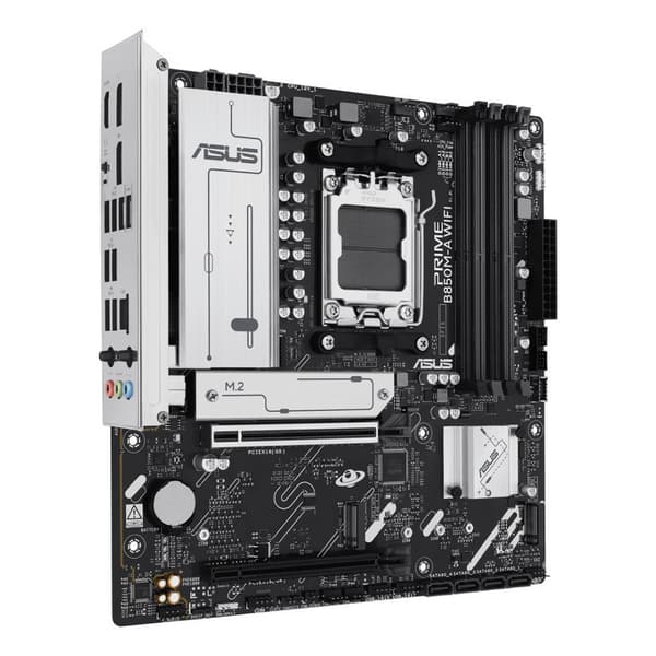 ASUS PRIME B850M-A WIFI bundkort, Micro ATX, AM5
