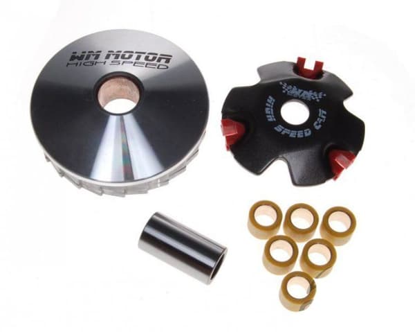 Variator til 4T 50cc scooter, 5,5g ruller Tuning