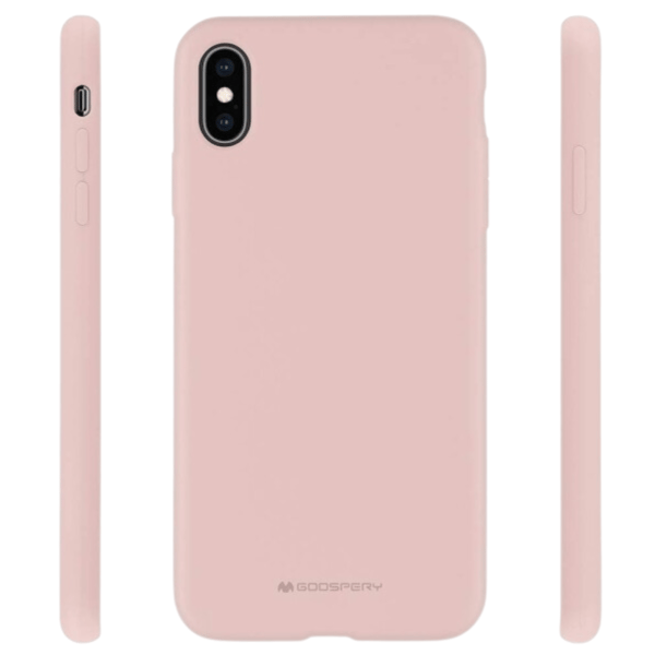 Mercury Silicone iPhone 15 Plus6,7 rosa-sand