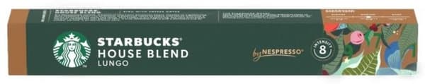 STARBUCKS House Blend Lungokapslar 10 st.
