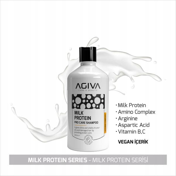 Agiva - Maitoproteiinihiusshampoo 500ml