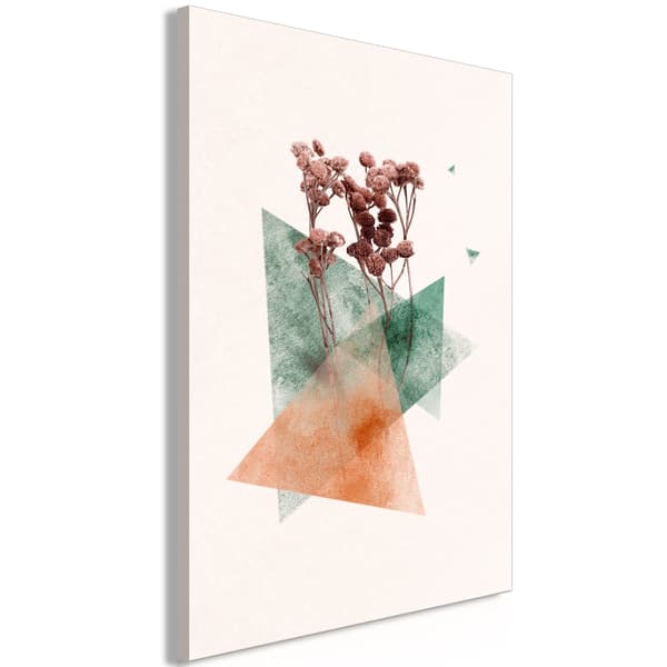 Bild - Modernistisk blomma (1-delad) vertikal