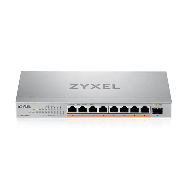 Switch Zyxel XMG-108HP-EU0101F 100W ohanterad