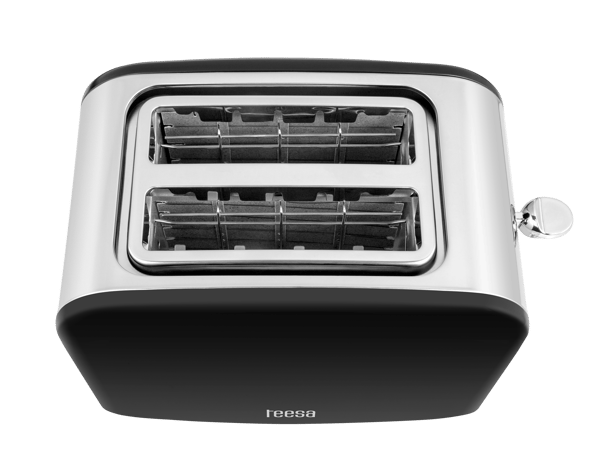 Teesa 850W Brödrost 2 Rostade Bröd 6 Inställningsbricka