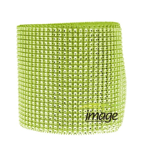 Paillettebånd 12cm * 10y z.æble 1 stk.
