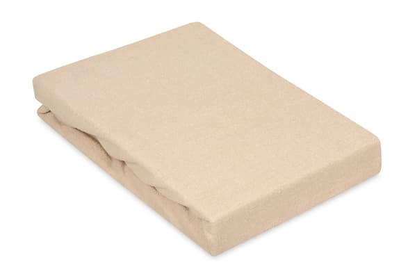 Frottélagen med elastik PREMIUM 70x140x10 Beige