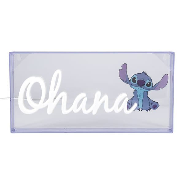 Blå LED-lampa Ohana - Stitch