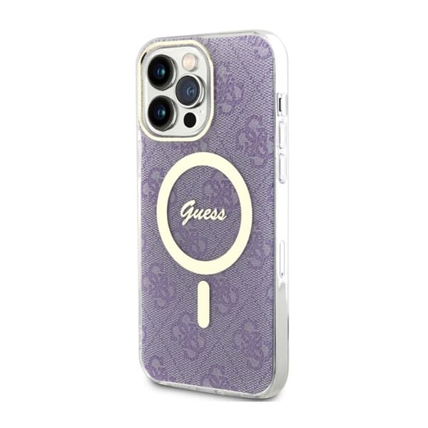 Guess 4G MagSafe - iPhone 14 Pro Max cover (lilla)