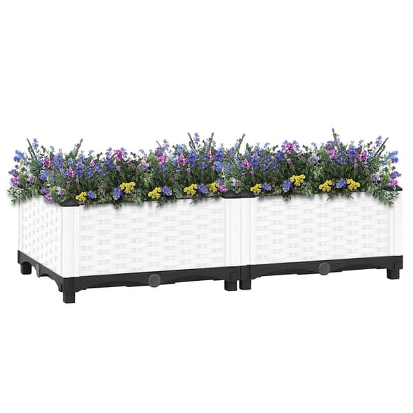 vidaXL højbedspotte, 80x40x23 cm, polypropylen