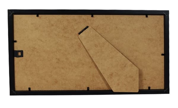 Fotoram 15/15 BASIC M044 Svart 18x35 cm