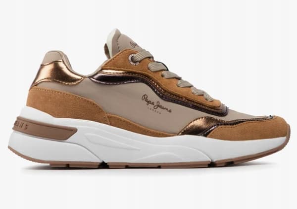 Pepe jeans damesko brune snøresko 36 AWE