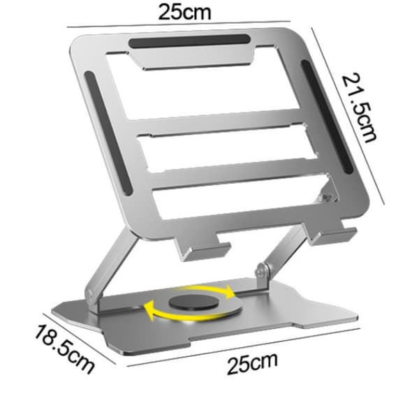 ERGONOMISK BORDSTATIV TIL MACBOOK PRO AIR M1 M2 M3 BÆRBAR