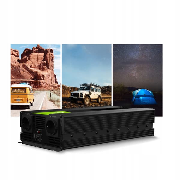 Green Cell INV22 1500W/3000W autoinvertteri