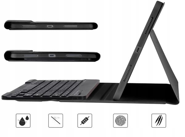 Fodral och tangentbord för Apple iPad 10.9 10:e generation 2022 och iPad 11:e generation 2025