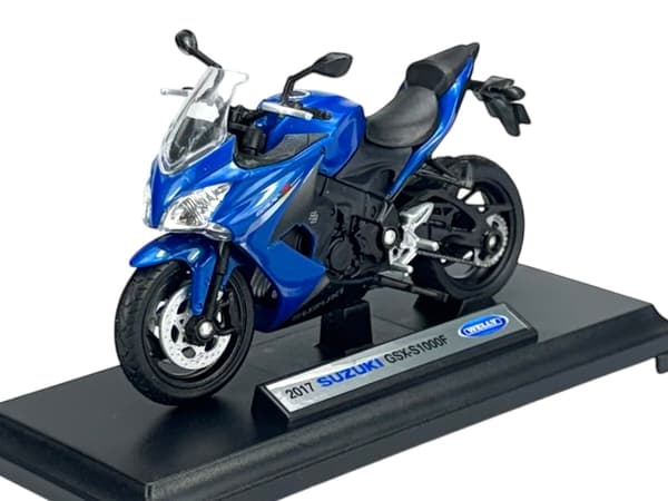 WELLY 2017 SUZUKI GSX-S1000F 1:18 12844
