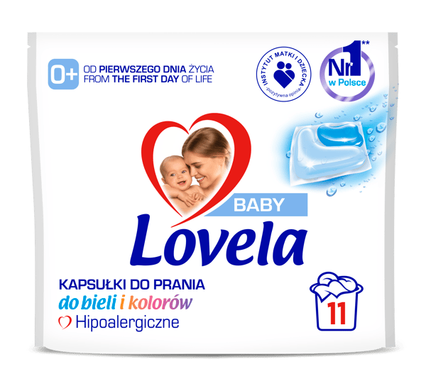 Lovela Baby Universal vaskemiddelkapsler 11 stk.