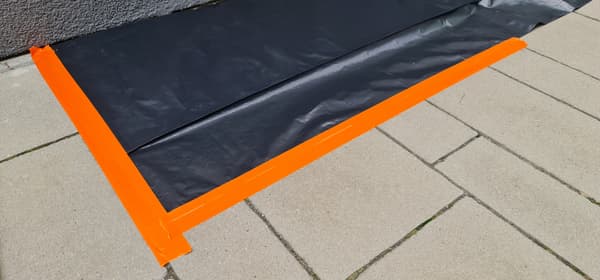 Orange pudstape 20mm/50m MR.TAPE STRONG FACADETAPE 2cm