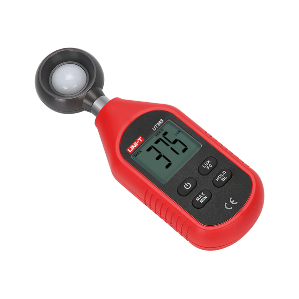 Uni-T UT383 luxmeter för mätning av ljusintensitet