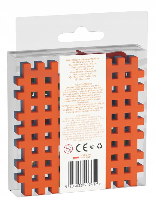 Marioinex Mini Våffeldjur + Grunderna, 6 Djur, Startset