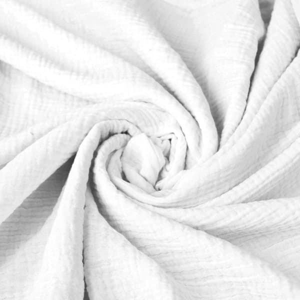 Blöjor 3-pack i ask 70x80 MUSLIN Vit