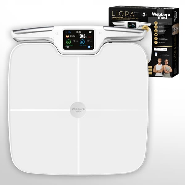 Analytisk badevægt 57 parametre Apple Health, Google Fit, WIFI