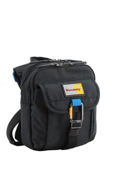 Discovery ICON 712 Sort skuldertaske med flap