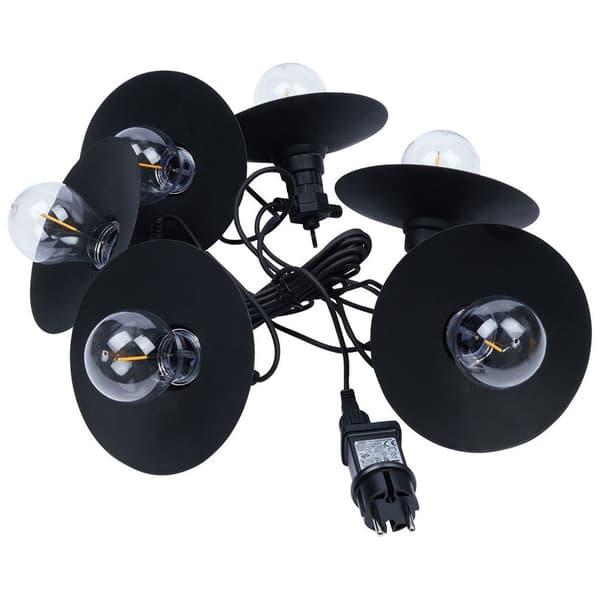 LED-puutarhaketju 5,5 m 6 kpl