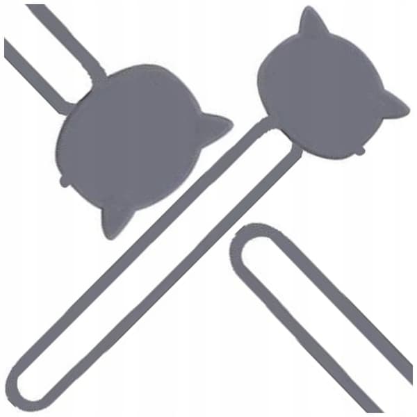 Silikone kabelopruller - Grå