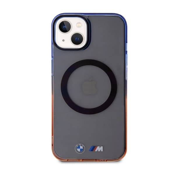 BMW Gradient Bumper MagSafe - iPhone 14 Plus-skal (grått)