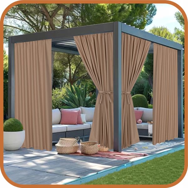 Terrasse- og havegardin T 155x220 beige