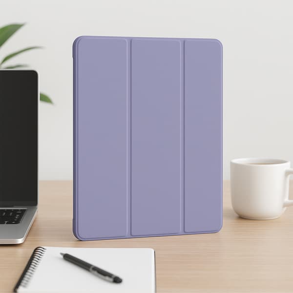 Etui Clear Pen Galaxy Tab S9 FE S10 FE – Marinblå