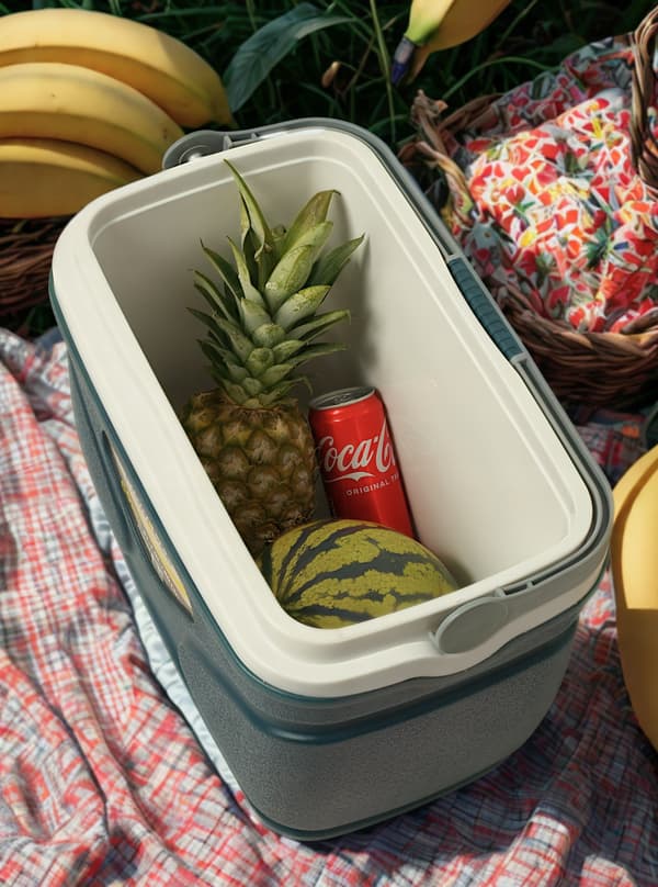 Stor Pinnacle 20L blå kylväska + 3 500ml kylväskor