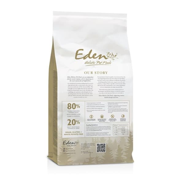 Eden Original Cuisine torrfoder för hundar 12 kg medium och stor