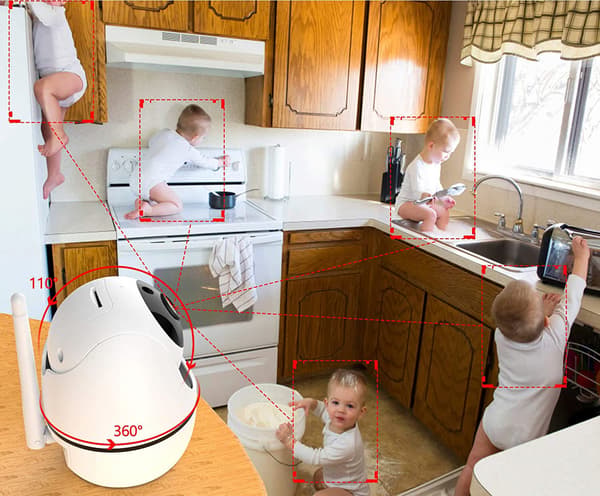 RTX P2P Kamera LYD WiFi IR SPORING SD ONVIF