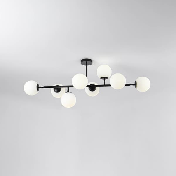 DORADO HÆNGELAMPE 8 E14 SORT LYS PRESTIGE LP-002/8P BK