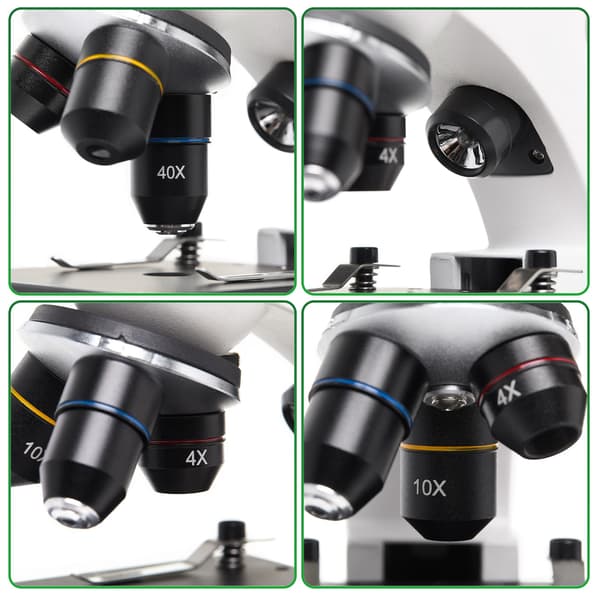 Techrebal BioVision 2000x biologisk mikroskop