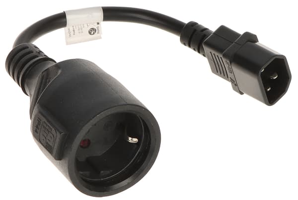 Lanberg IEC320/1XGS strömövergång