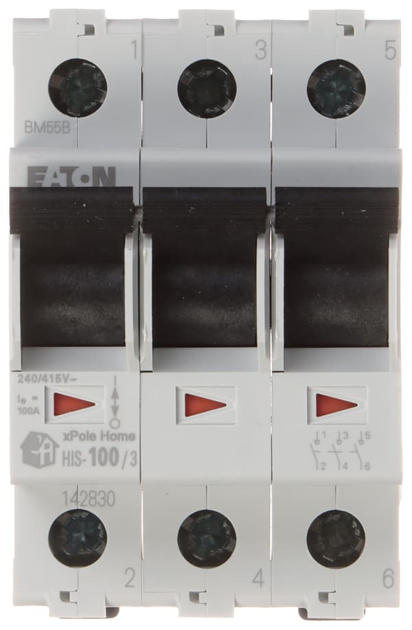 HIS-100/3 TRE-FASE AFBRYDER 100A EATON