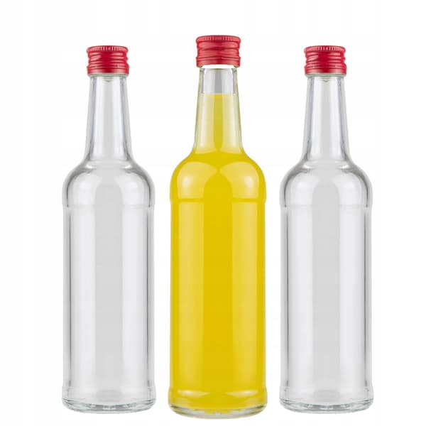 5X Pullo MONOPOL 100 ml PULLOA KOTIPOLTTO ALKOHOLI VIINI ETIKKA ÖLJY