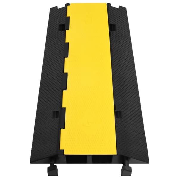 vidaXL kabelrampe, 2-kanals, 100 cm, gummi