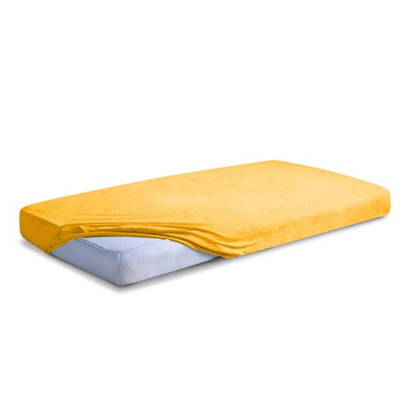Frottélagen med elastik PREMIUM 60x120x10 Gul