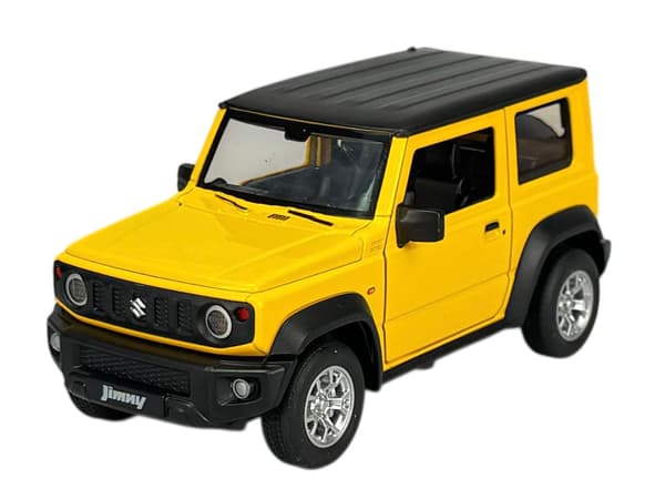 ALUMINIUMSBIL SUZUKI JIMNY GUL 1:24 Q3008A