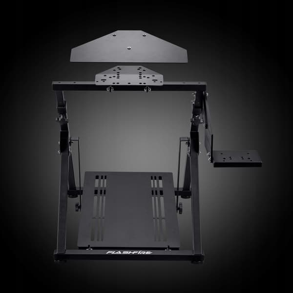 Justerbart, hopfällbart rattstativ kompatibelt med FlashStand F902