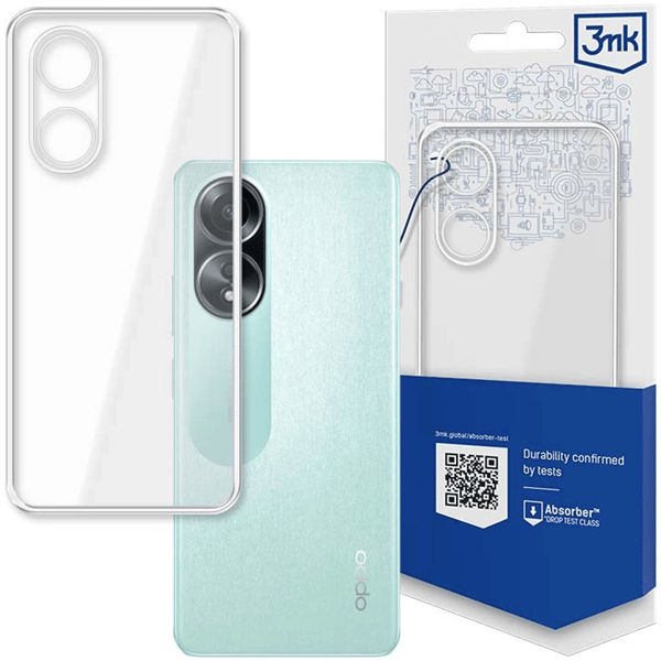 Oppo A58 4G - 3mk kirkas suojakuori