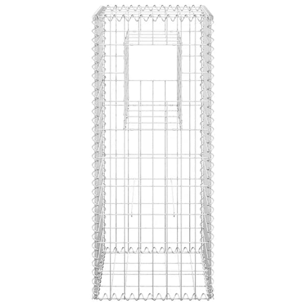 vidaXL gabionstolpe, 40x40x100 cm, jern